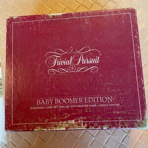 Trivial Pursuit Baby Boomer Edition Subsidiary Card Set for use with Master Game